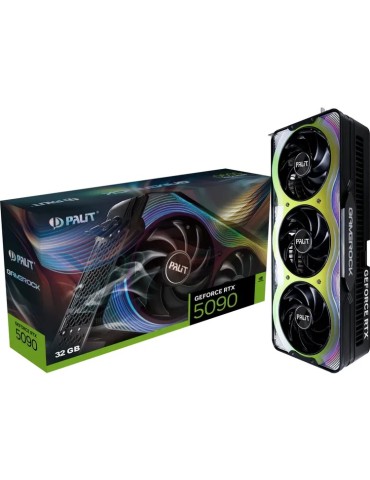 Palit GeForce RTX 5090 GameRock - 32GB GDDR7, HDMI, 3x DP