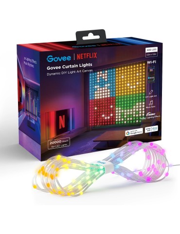 Govee Curtain Light Netflix WIFI & Bluetooth
