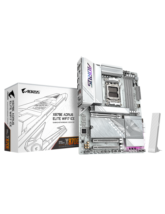GIGABYTE X870E AORUS Elite WIFI7 ICE Mainboard Sockel AM5