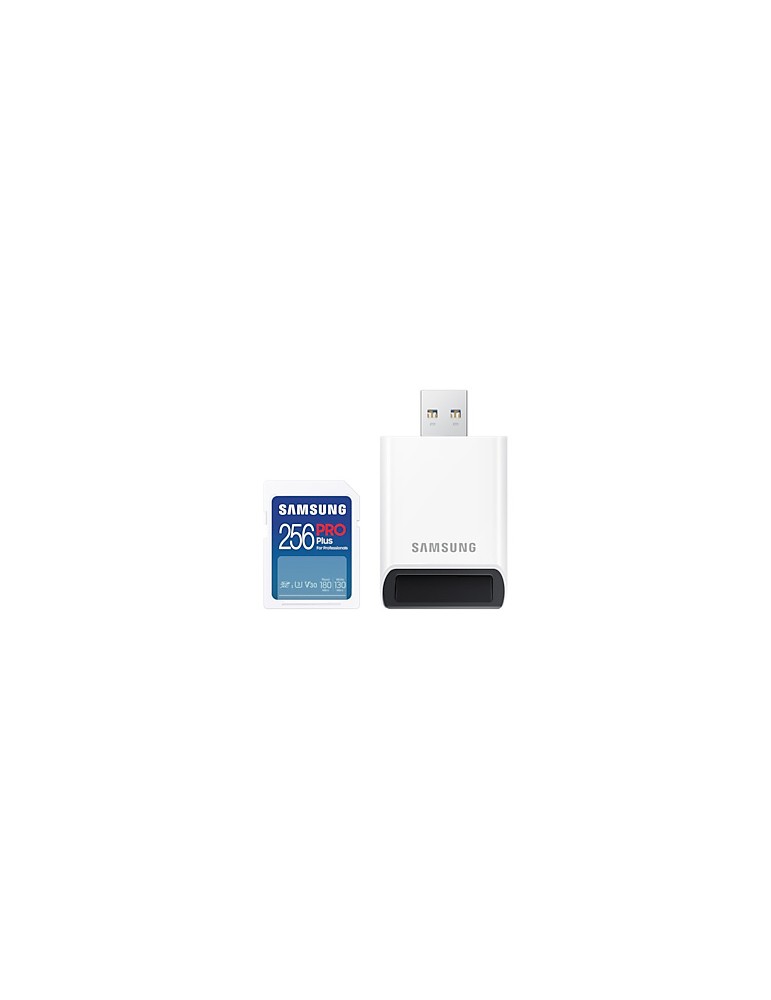 Samsung SD Card PRO Plus (2023) 256GB inkl. USB-Kartenleser