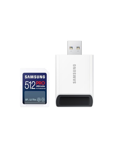 Samsung SD Card PRO Ultimate 512GB inkl. USB-Kartenleser