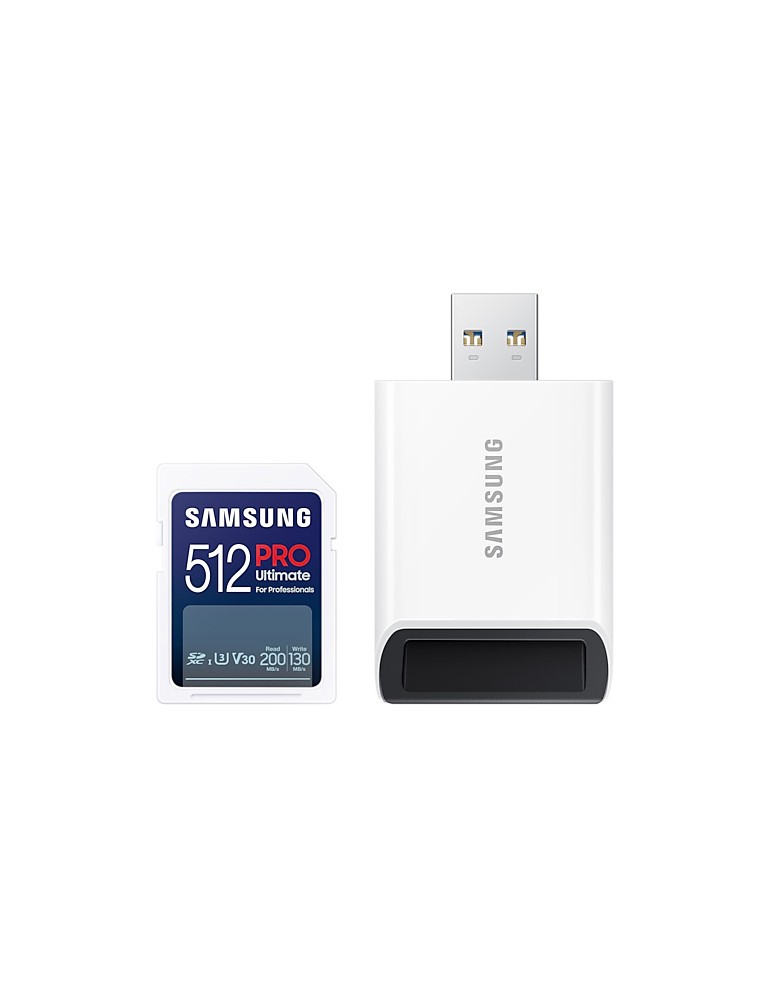 Samsung SD Card PRO Ultimate 512GB inkl. USB-Kartenleser