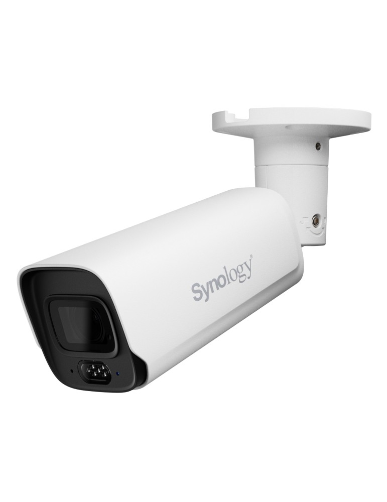 Synology BC800Z Überwachungskamera 4K (3840x2160), PoE, 38m Nachtsicht, IP66/IP67 Wetterfest, Intelligente Erkennung