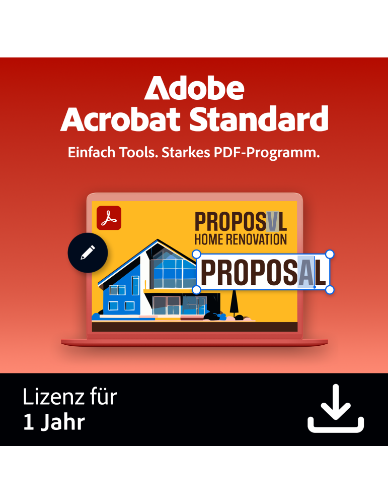 Adobe Acrobat Standard | 1 Jahr | Win/Mac