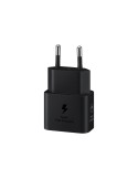 Samsung Schnellladegerät, USB-C, 25W mit Datenkabel, Schwarz
