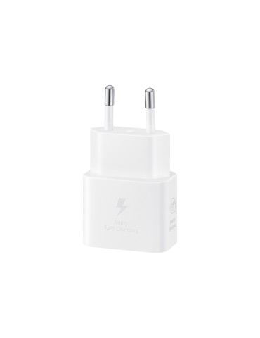Samsung Schnellladegerät, USB-C, 25W mit Datenkabel, weiß