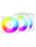 ARCTIC P12 PRO Reverse A-RGB weiß 3er-Pack | Gehäuselüfter