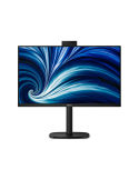 Philips 32B2U3601H Office Monitor 32 Zoll Quad HD Monitor, höhenverstellbar, Lautsprecher, Webcam, schwarz