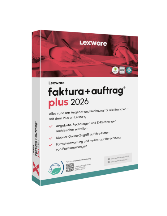 Lexware faktura+auftrag plus 2026 - Abo