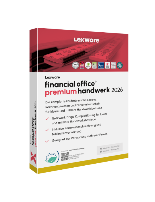 Lexware financial office premium handwerk 2026 - Abo