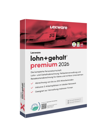Lexware lohn+gehalt premium 2026 - Abo