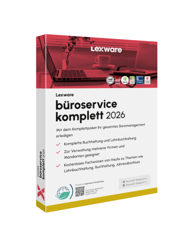 Lexware büroservice komplett 2026 Einzelplatzversion - Abo