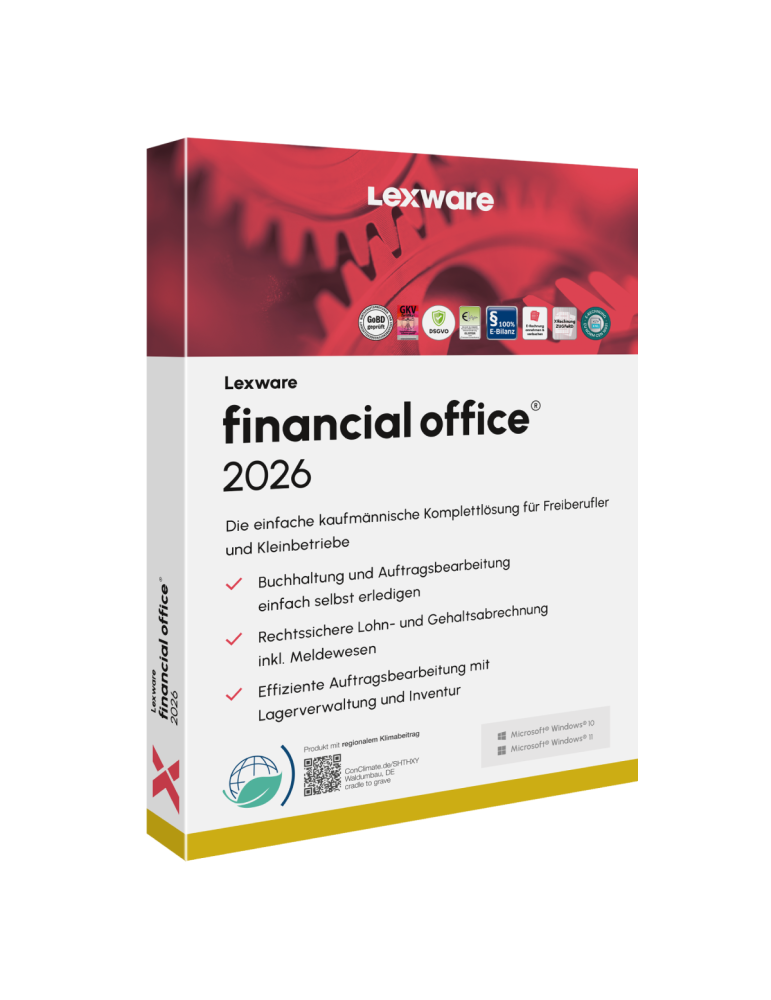 Lexware financial office 2026 Jahresversion (365-Tage)