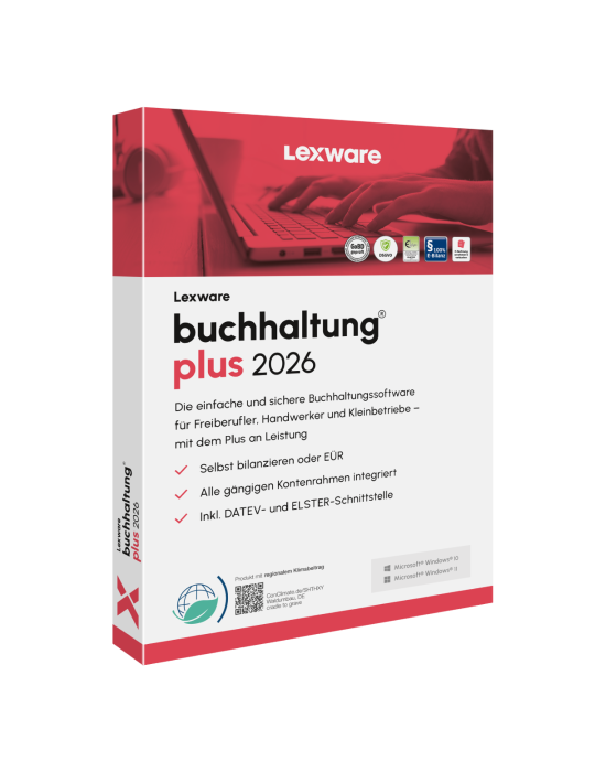 Lexware buchhaltung plus 2026 Jahresversion (365-Tage)
