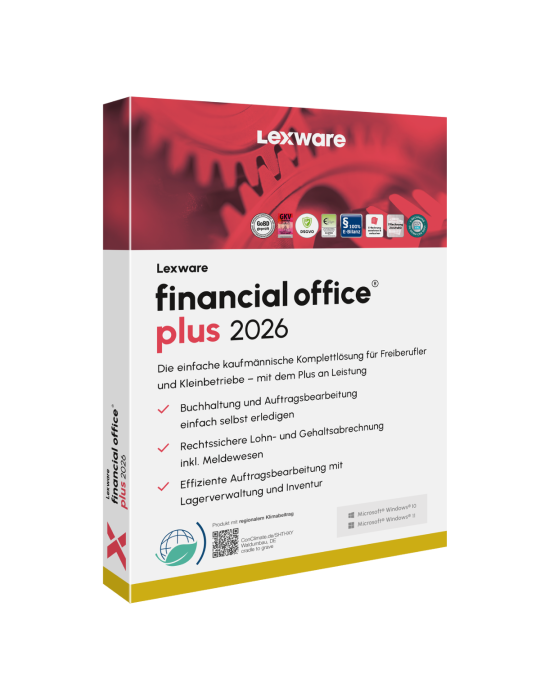 Lexware financial office plus 2026 Jahresversion (365-Tage)