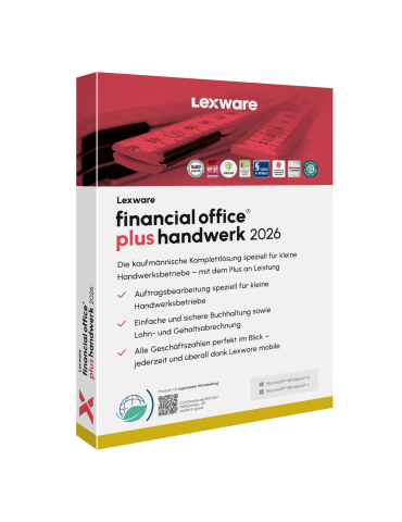 Lexware financial office plus handwerk 2026 Jahresversion (365-T