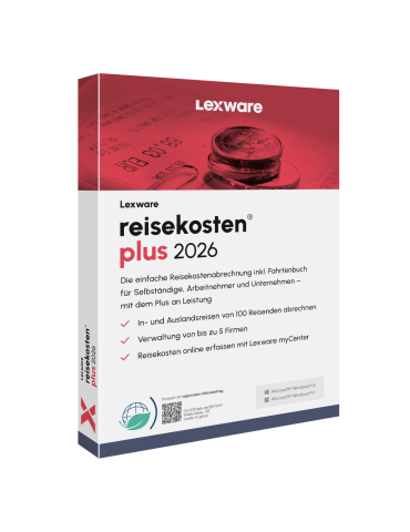 Lexware reisekosten plus 2026 Jahresversion (365-Tage)