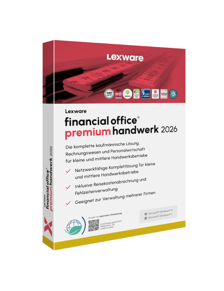 Lexware financial office premium handwerk 2026 Jahresversion (36