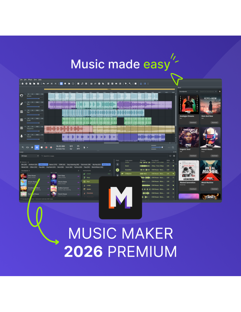 Magix Music Maker 2026 Premium