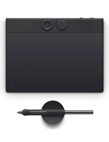 Wacom Intuos Pro Pen Tablet Small Superschlankes und leichtes Grafiktablet, Anpassbare ExpressKeys, incl. Wacom Pro Pen 3