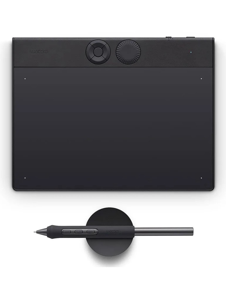 Wacom Intuos Pro Pen Tablet Small Superschlankes und leichtes Grafiktablet, Anpassbare ExpressKeys, incl. Wacom Pro Pen 3