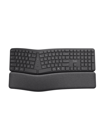 Trust Keyra Ergo Mulitdevice Wireless Keyboard