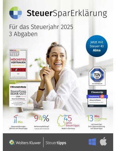 Steuertipps SteuerSparErklärung 2026 Steuerjahr 2025