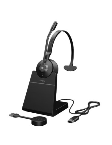 Jabra Engage 55 SE Headset, Mono, Kabellos, USB-A mit Ladestation, DECT, UC Zertifiziert