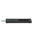 Brennenstuhl Premium-Line ÜSS 4fach schwarz *DE* 60kA/o.Filter 1,8m H05VV-F3G1,5