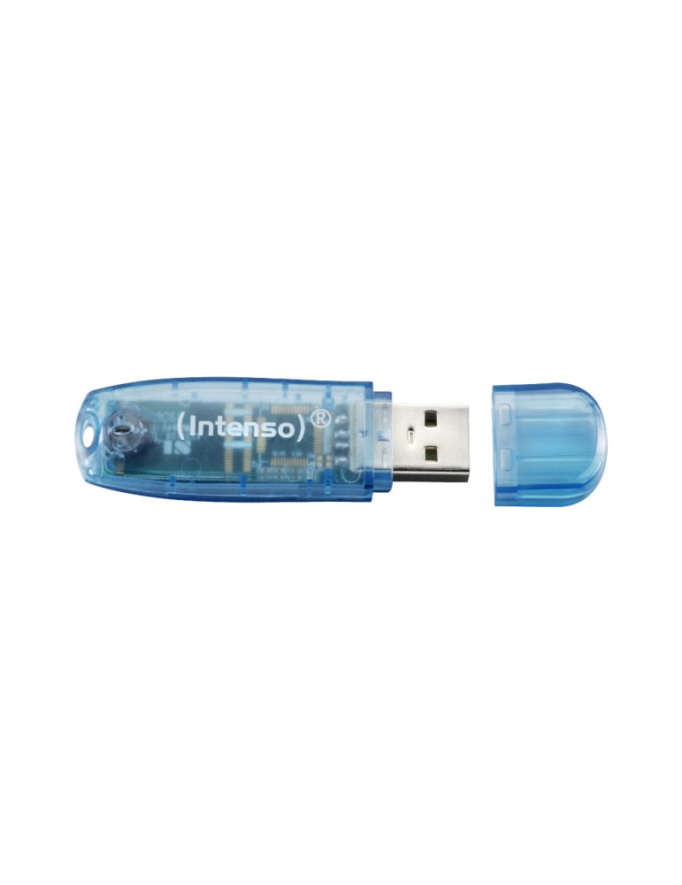 Intenso Rainbow Line 4GB Blau - USB-Stick, Typ-A 2.0