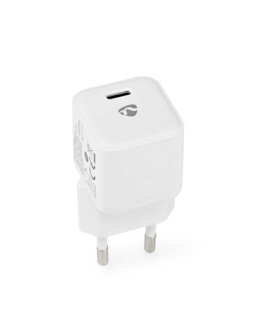 Nedis Netzladegerät 30 W 1.5 2.0 2.5 3.0 A - Anzahl der Ausgänge: 1, USB-C™, Automatische Spannungswahl
