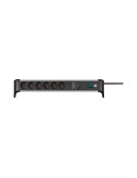 Brennenstuhl ALU-Office-Line 6fach *DE* 60kA/o.Filter 3m H05VV-F3G1,5