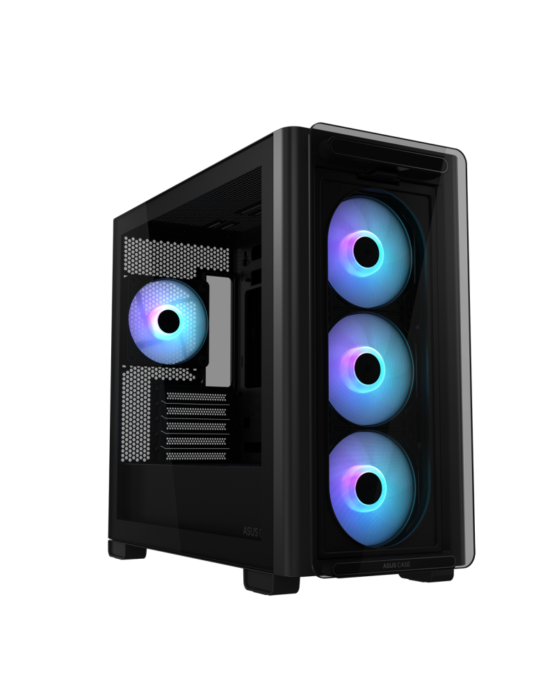 ASUS A23 PLUS TG ARGB Black | PC-Gehäuse