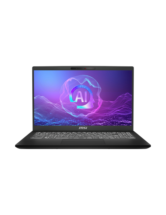 MSI Modern 15 H AI C2HMG-265 - 15,6" FHD Display, Intel Core Ultra 7 255H, 16GB DDR5 RAM, 512GB SSD, Windows 11 Home