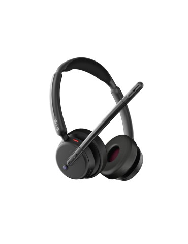 Epos Impact 500, Binaurales (beidseitiges)-Headset, Bluetooth ANC, MS Teams zertifiziert, incl. USB-C Dongle mit USB-A-Adapter