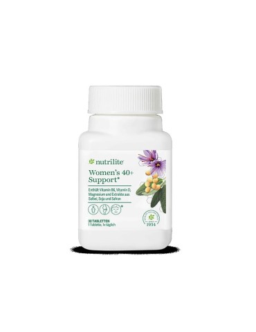 Nutrilite™ Women’s 40+ – Pflanzliche Unterstützung für Frauen ab 40 | Wechseljahre & Wohlbefinden