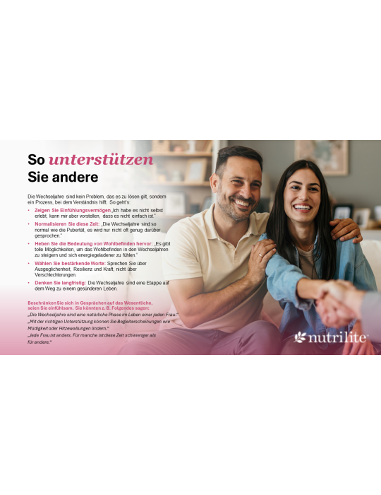 Nutrilite™ Women’s 40+ – Pflanzliche Unterstützung für Frauen ab 40 | Wechseljahre & Wohlbefinden
