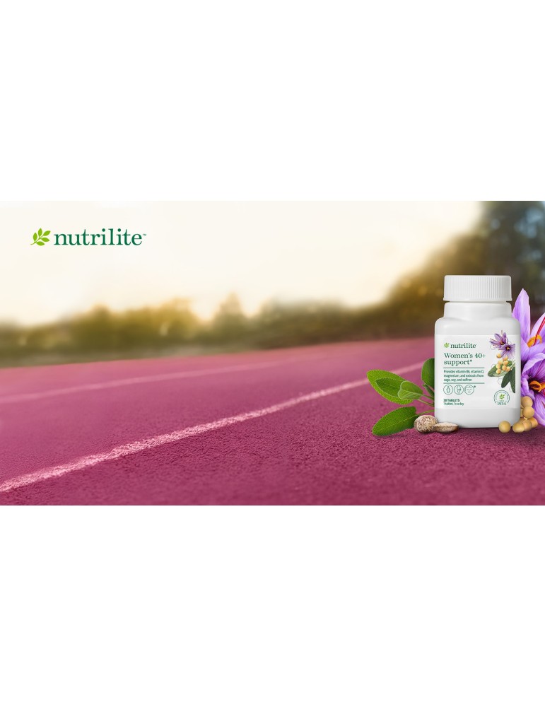 Nutrilite™ Women’s 40+ – Pflanzliche Unterstützung für Frauen ab 40 | Wechseljahre & Wohlbefinden