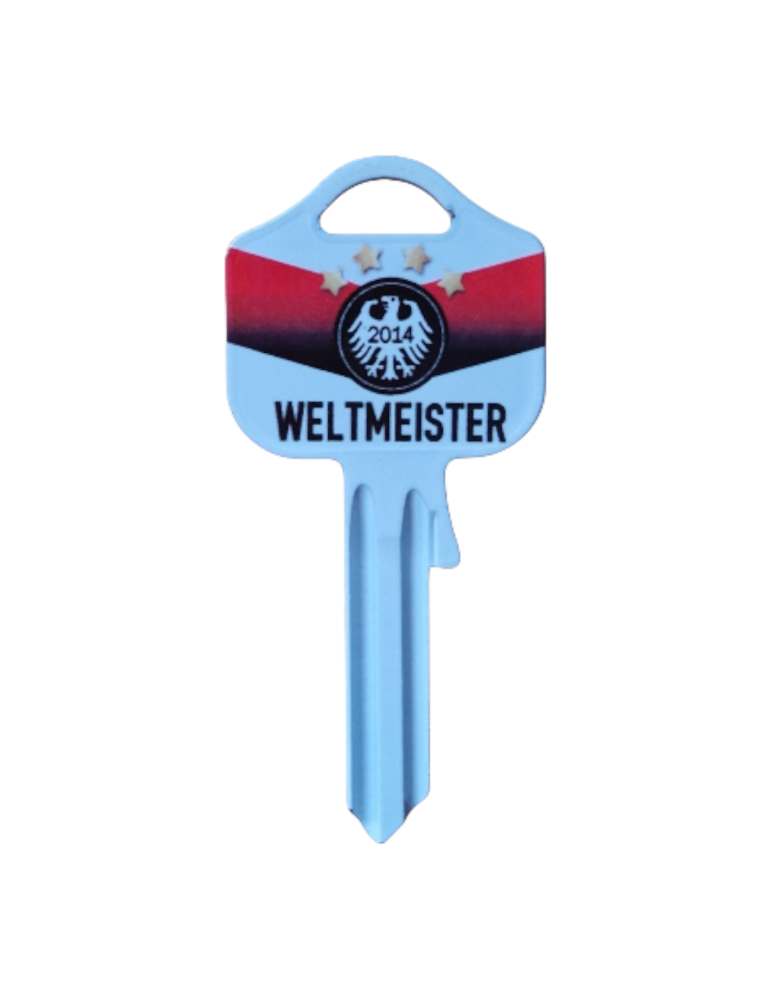Schlüsselrohling Weltmeister 2014 – Deutschland Fanartikel