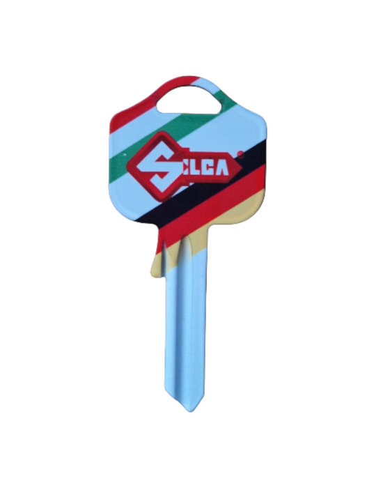 Schlüsselrohling „30 Jahre in Deutschland“ – Jubiläumsdesign