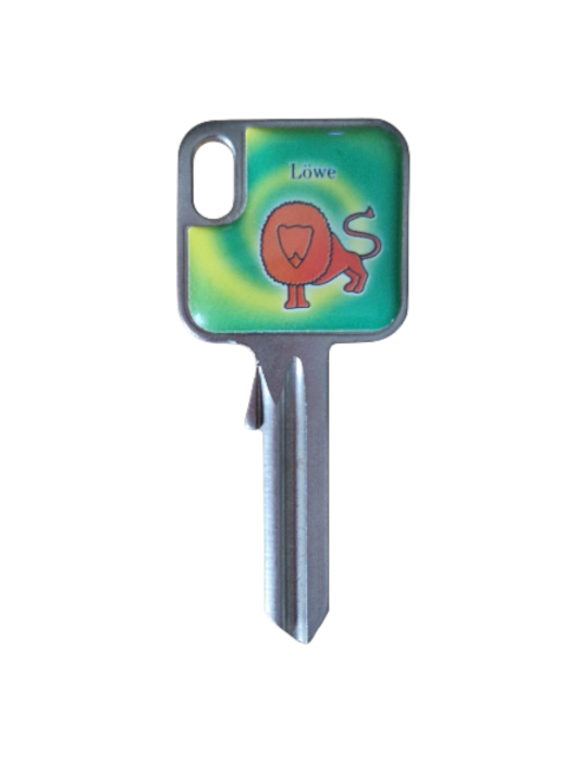 Schlüsselrohling Sternzeichen Löwe – kraftvolles Design