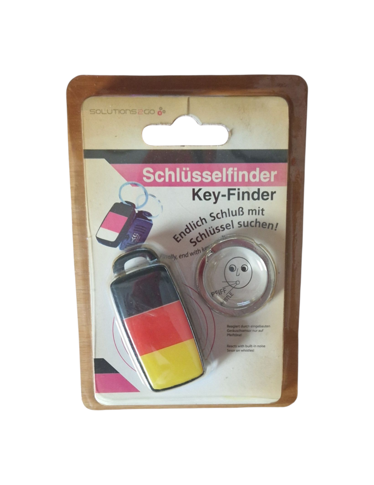 Schlüsselfinder „PFIFFE“ – reagiert auf Pfiffe, sofort finden!