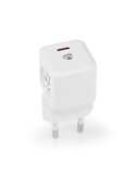 Nedis Netzladegerät 20 W 1.67 A / 2.22 A / 3.0 A - Anzahl der Ausgänge: 1, USB-C™, Automatische Spannungswahl