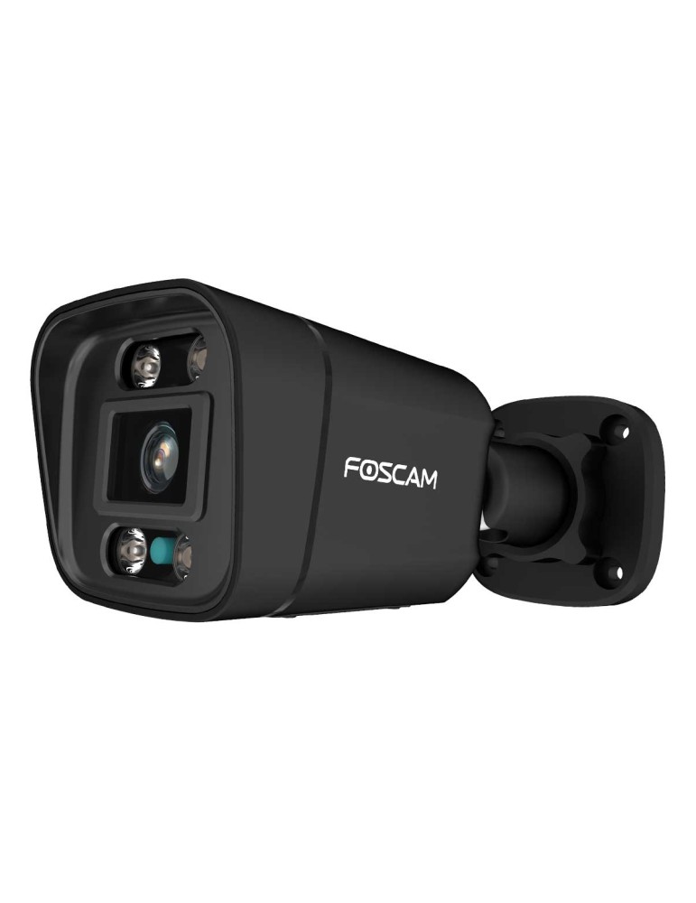 Foscam V5EP Überwachungskamera Schwarz 5MP (3072x1728), PoE, Integrierter Scheinwerfer und Sirene