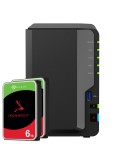 Synology DS225+ 12TB Seagate IronWolf NAS-Bundle NAS inkl. 2x 6TB Seagate IronWolf 3.5 Zoll SATA Festplatte