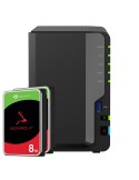 Synology DS225+ 16TB Seagate IronWolf NAS-Bundle NAS inkl. 2x 8TB Seagate IronWolf 3.5 Zoll SATA Festplatte