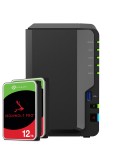 Synology DS225+ 24TB Seagate IronWolf Pro NAS-Bundle NAS inkl. 2x 12TB Seagate IronWolf Pro 3.5 Zoll SATA Festplatte