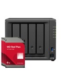 Synology DS425+ 24TB WD Red Plus NAS-Bundle NAS inkl. 4x 6TB WD Red Plus 3.5 Zoll SATA Festplatte