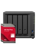 Synology DS425+ 48TB WD Red Plus NAS-Bundle NAS inkl. 4x 12TB WD Red Plus 3.5 Zoll SATA Festplatte