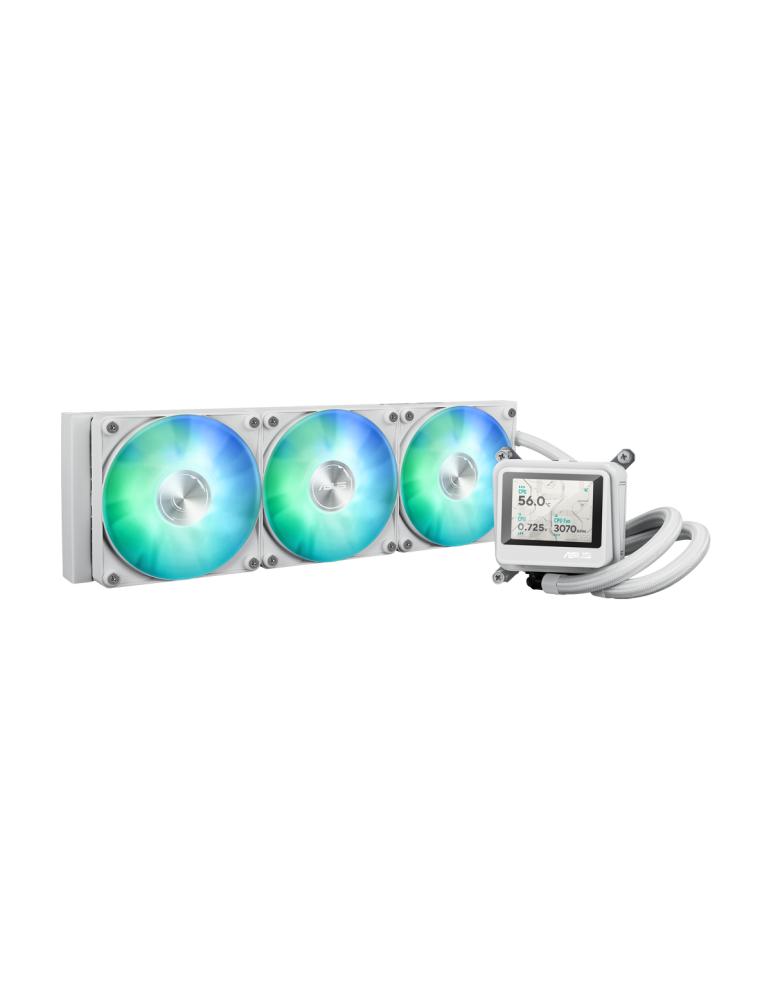 ASUS MAX Gaming LC 360 ARGB LCD White | AiO-Wasserkühlung